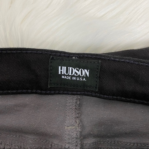 Hudson Nico Super Skinny Mid-Rise Cropped Jeans Gray Sz 26 - Picture 4 of 9